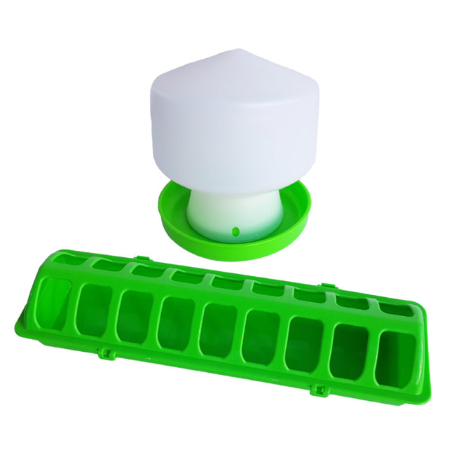 Chick Drinker & Trough Set