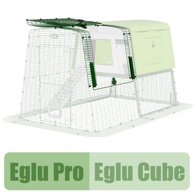 Easy access run door for the Eglu Pro and Eglu Cube chicken coop run