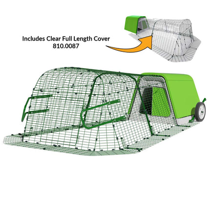 Eglu Go Cavy Hutch 2m run, wheels, handles and clear full length cover 8100087