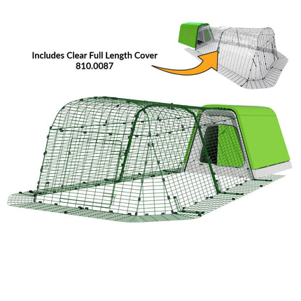 Eglu Go Guinea Pig Hutch 2m run and clear full length cover 810.0087