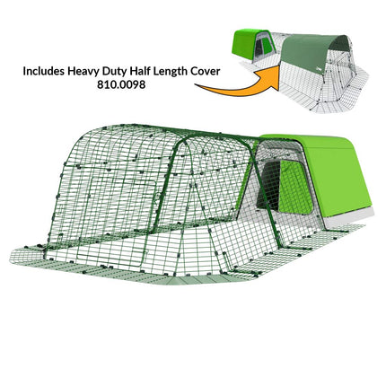 Eglu Go Guinea Pig Hutch 2m run and heavy duty half length cover 810.0098