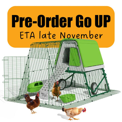 Omlet Eglu Go UP Chicken Coop pre-order now for arrival late November 2025
