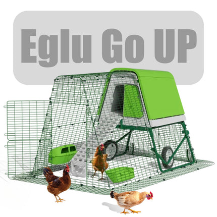 Omlet Eglu Go Up raised Chicken Coop