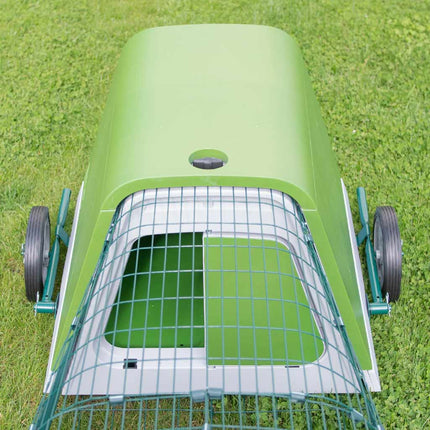 Eglu Go Wheels are compatible with both the Eglu Go Chicken Coop and Eglu Go Rabbit Hutch