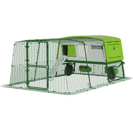 Omlet Eglu Pro complete package plus wheels and 3m run