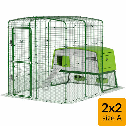 Eglu Pro + Walk-in Run 2mx2m Size A