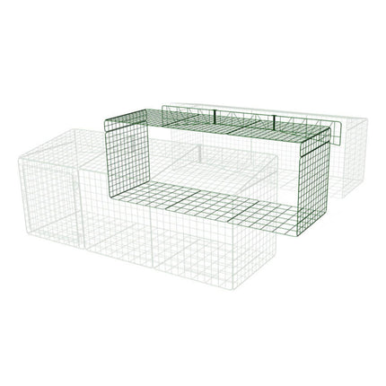 Extension Kit For Single Height Zippi Run with Underfloor Mesh to extend a 3x2 run to 3x3
