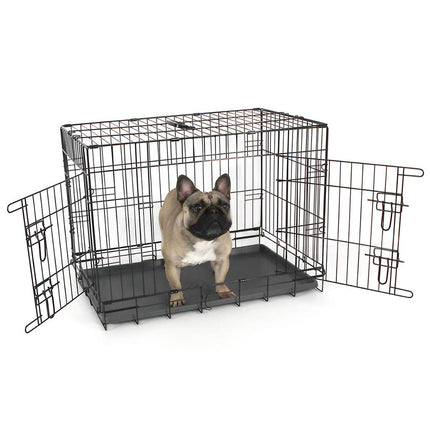 Fido Classic Crate | Folding, Twin Door Dog Crate 30