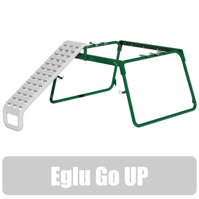 Frame and ladder set for the Eglu Go UP