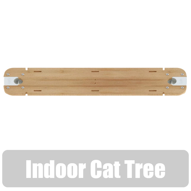Freestyle Cat Tree Indoor Bamboo Bridge includes brackets