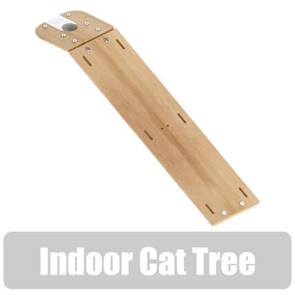 Freestyle Cat Tree Indoor Bamboo Floor to Pole Ramp including bracket