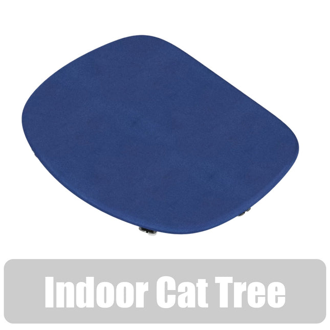Freestyle Cat Tree Indoor Blue Woven Cushion for Bamboo Platform