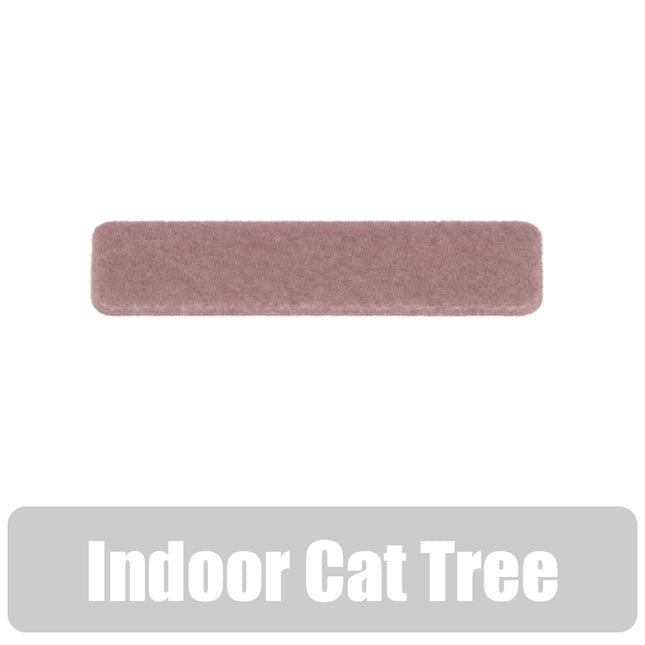 Freestyle Cat Tree Indoor Faux Sheepskin Pink Cushion for Bamboo Bridge