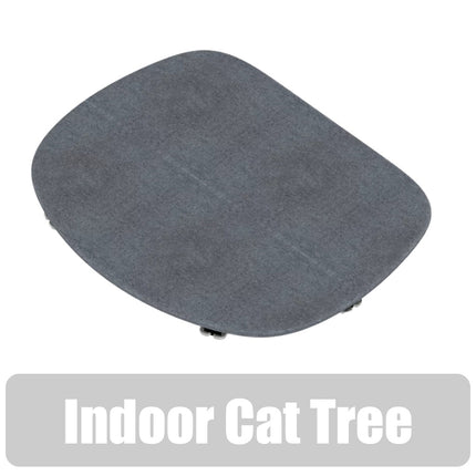 Freestyle Cat Tree Indoor Grey Woven Cushion for Bamboo Platform