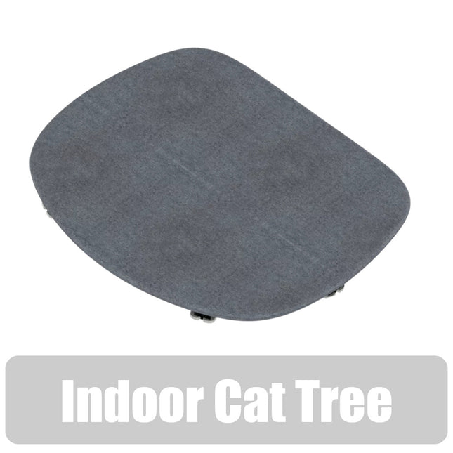 Freestyle Cat Tree Indoor Grey Woven Cushion for Bamboo Platform