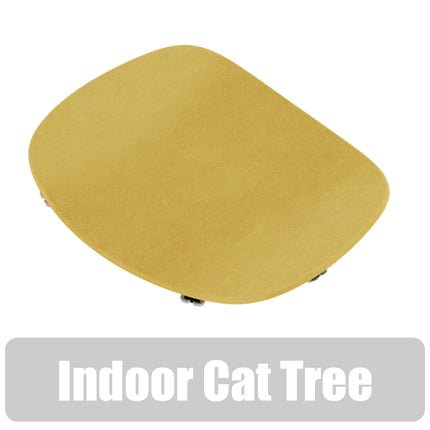 Freestyle Cat Tree Indoor Yellow Woven Cushion for Bamboo Platform