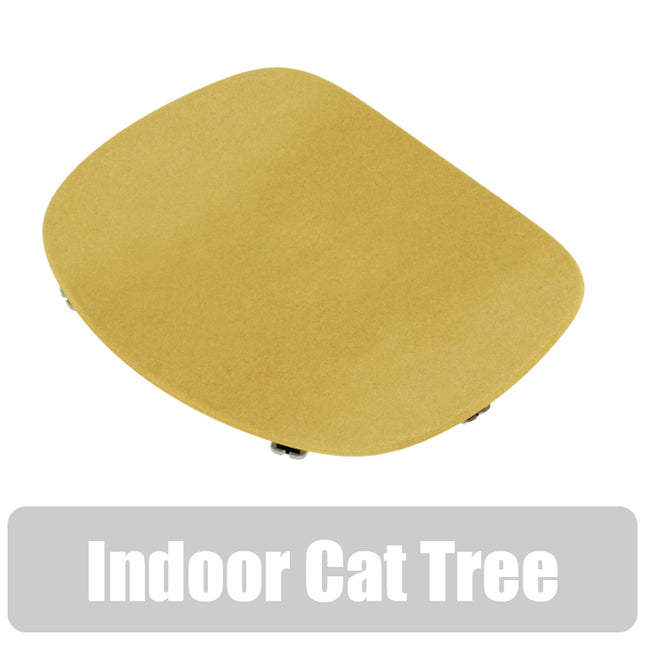 Freestyle Cat Tree Indoor Yellow Woven Cushion for Bamboo Platform