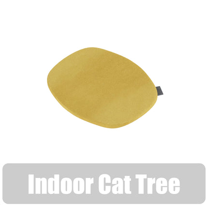 Freestyle Cat Tree Indoor Yellow Woven Cushion for Bamboo Step