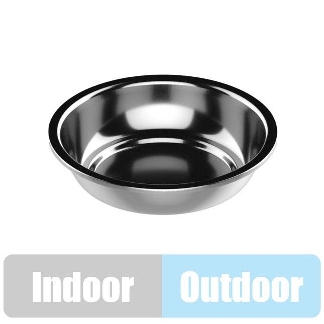 Freestyle Cat Tree Indoor and Outdoor Stainless-Steel Feed Bowl