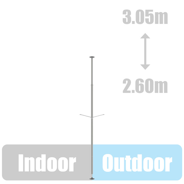 Freestyle Cat Tree Indoor and Outdoor Vertical Pole Kit 2.60m to 3.05m