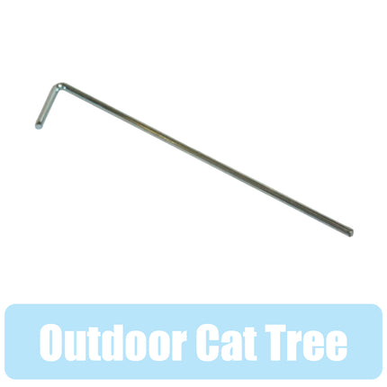 Freestyle Cat Tree Outdoor Ground Pegs to secure pole into the ground