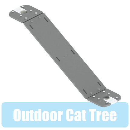 Freestyle Cat Tree Outdoor Pole to Pole Plastic Ramp includes brackets