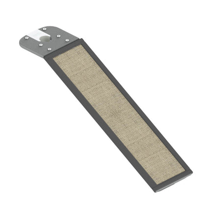 Freestyle Cat Tree - Plastic Floor to Pole Ramp with Outdoor Grey Sisal Scratching Wrap