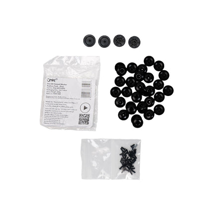 Geo 60 grey domed washer replacement pack