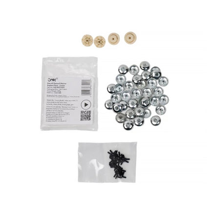 Geo 60 domed washer replacement pack cream