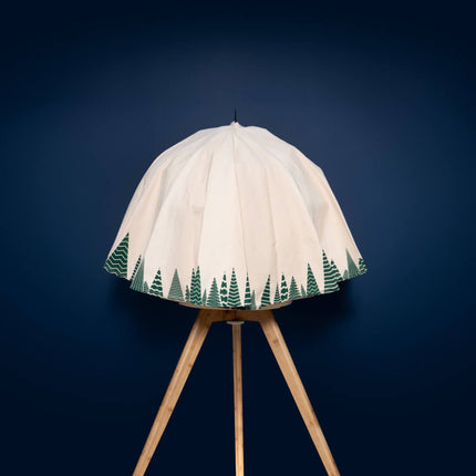 Geo Bird Cage Cover Nordic Green