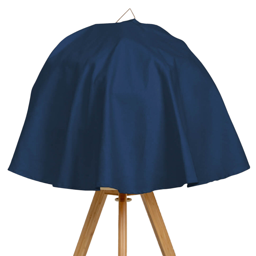 Geo Bird Cage Night Cover Midnight Blue