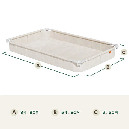 Storage basket dimensions for the Habitat Cage by Omlet