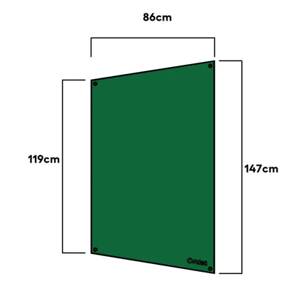 Heavy Duty Half Length Cover for Eglu Go 810_0098