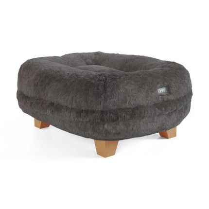 Maya Donut Cat Bed Earl Grey