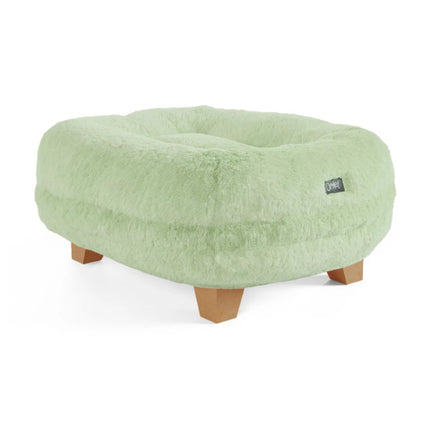 Maya Donut Cat Bed Mint Green