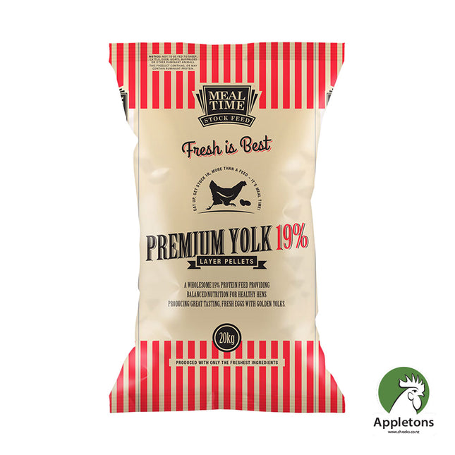 Denver meal time premium yolk layer pellets 20kg