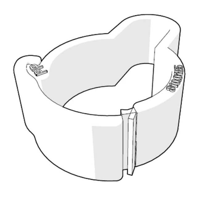 Tube clip for Omlet walk-in chicken and pet runs. Mighty Clip E sold in a pack of 30