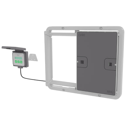 Omlet Automatic Chicken Coop Door Grey