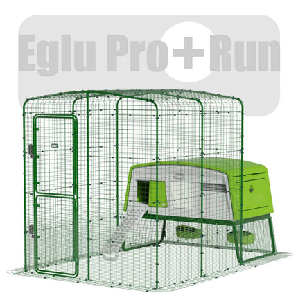 Omlet Eglu Pro with connected Walk-In Run
