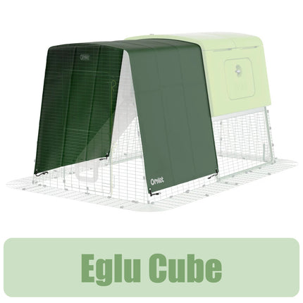 Omlet Heavy Duty Cover with Gutter Edge for Eglu Cube 810.0546