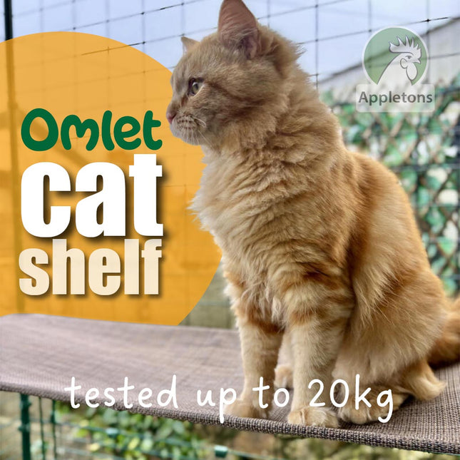 Omlet Outdoor Cat Shelf