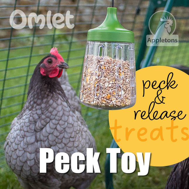 Omlet Peck Toy - hanging