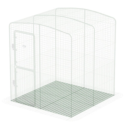 Omlet Walk-In pet Run underfloor mesh