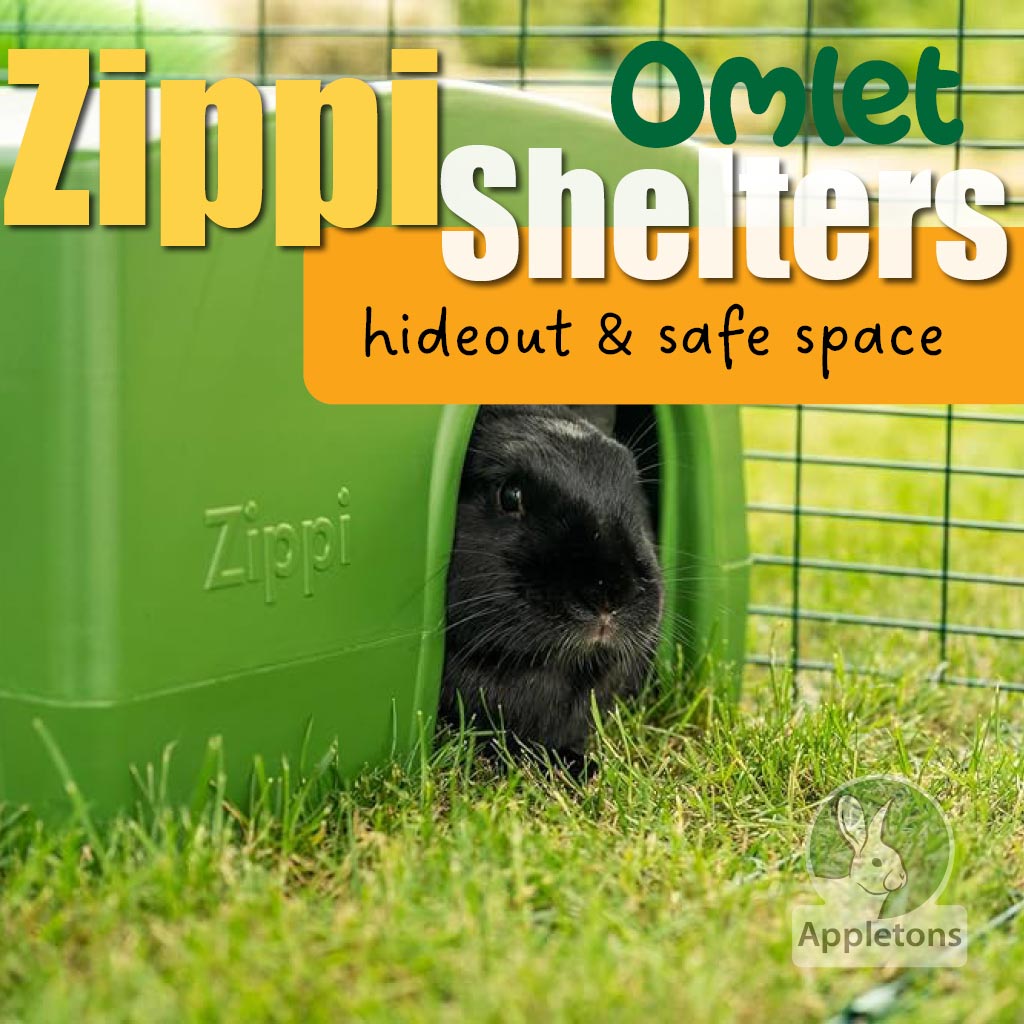 Zippi Rabbit Shelters by Omlet
