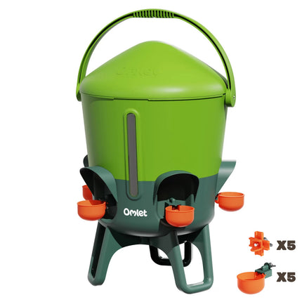 Omlet insulated stay clean chicken waterer holds 11 litre water