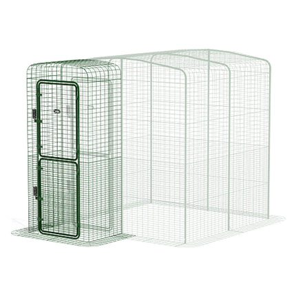 Omlet walk-in run porch for added security