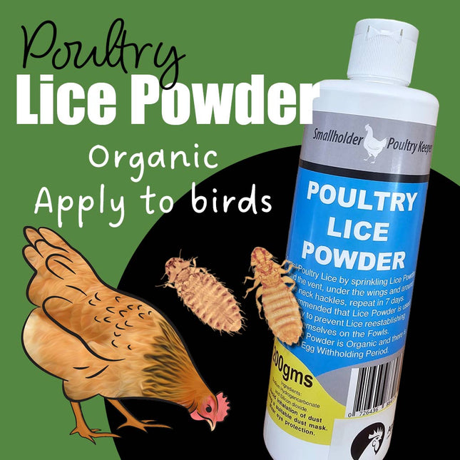 Poultry lice powder organic