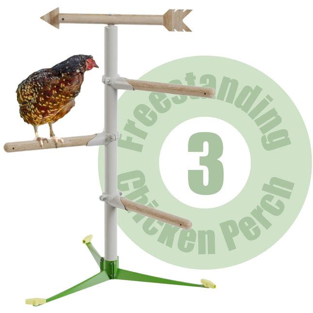 Poultry Playground Kit - Freestanding Chicken Perch