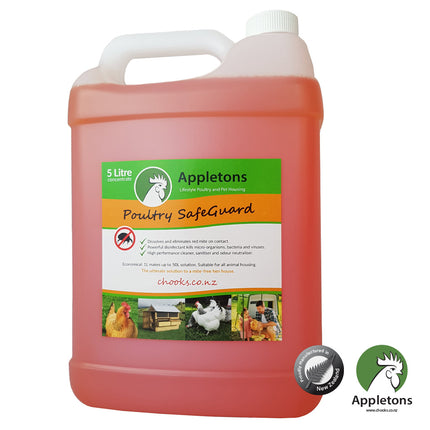 Appletons Poultry Safeguard Concentrate 5 Litre