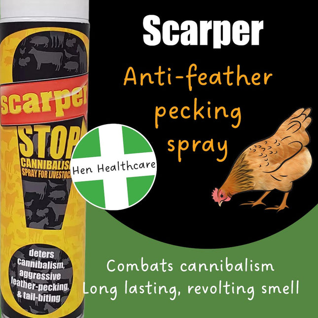Scarper stop spray anti-feather pecking